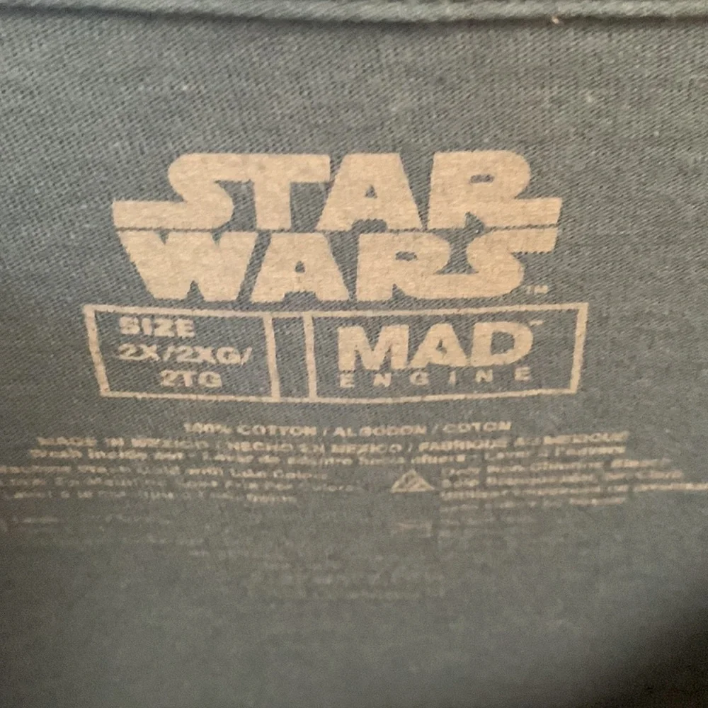 Star Wars size 2XL soft cotton fabric Tshirt Planet Echo Base like new condition - Picture 2 of 10